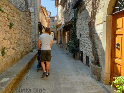San Marino con il passeggino: si riesce a girare?