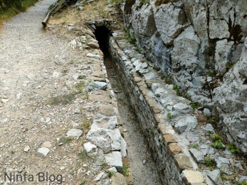 Un acquedotto romano nella Val Rosandra